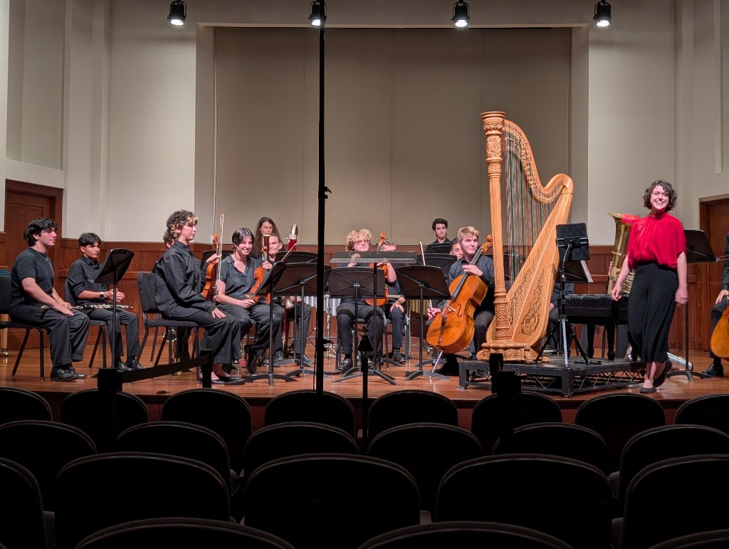 Thornton Edge harp concerto soloist